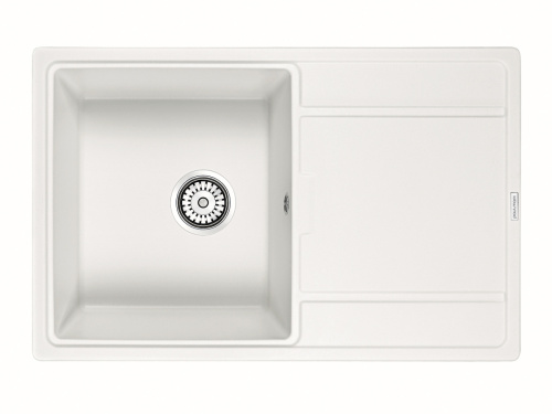 Кухонная мойка Paulmark FLUGEN 50-780 PM217850-WH 80х50 цвет белый